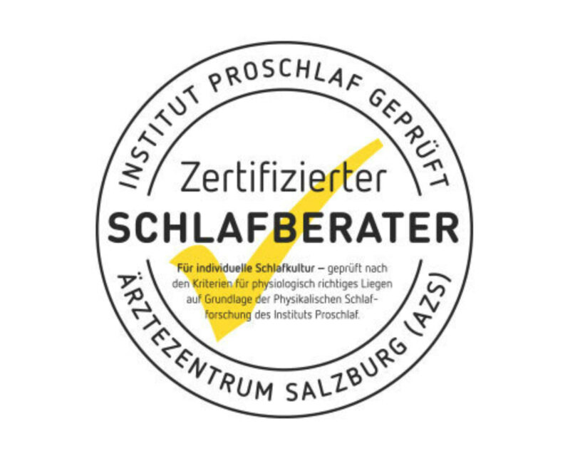 Zertifizierter Institut ProSchlaf Schlafberater